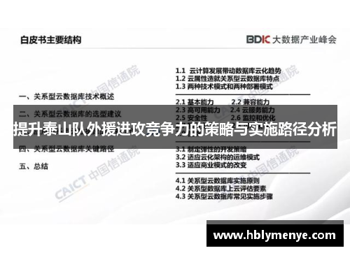 提升泰山队外援进攻竞争力的策略与实施路径分析