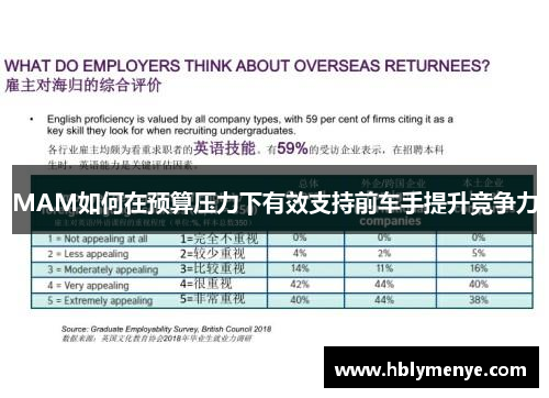 MAM如何在预算压力下有效支持前车手提升竞争力