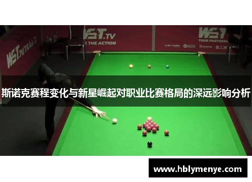 斯诺克赛程变化与新星崛起对职业比赛格局的深远影响分析